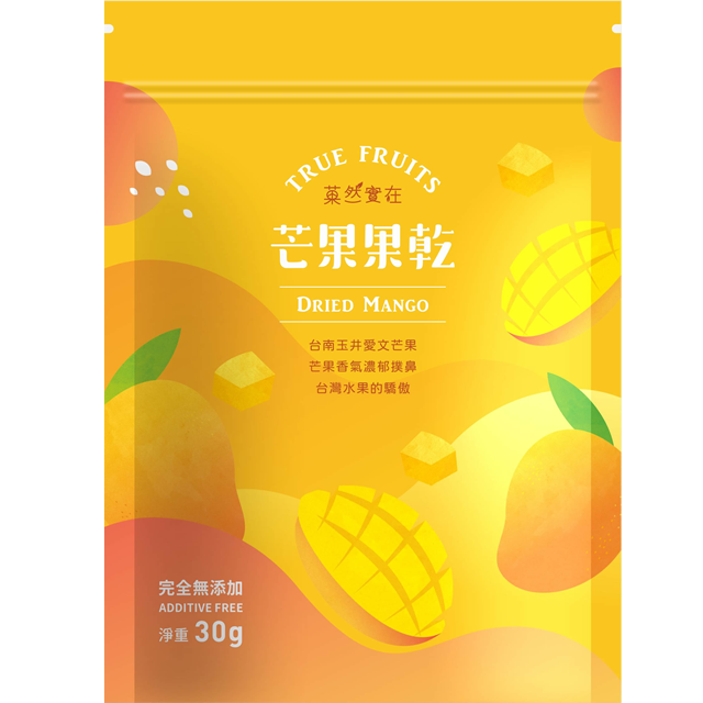 零添加 | 芒果果乾-30g