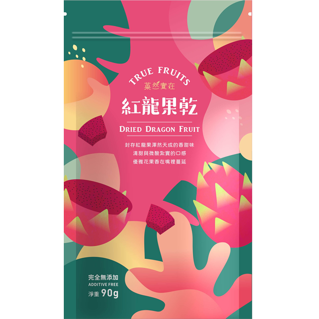 零添加 | 紅龍果果乾-90g