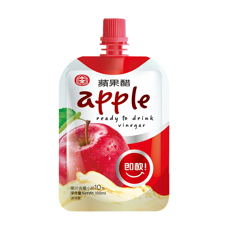 十全蘋果醋飲料 100ml